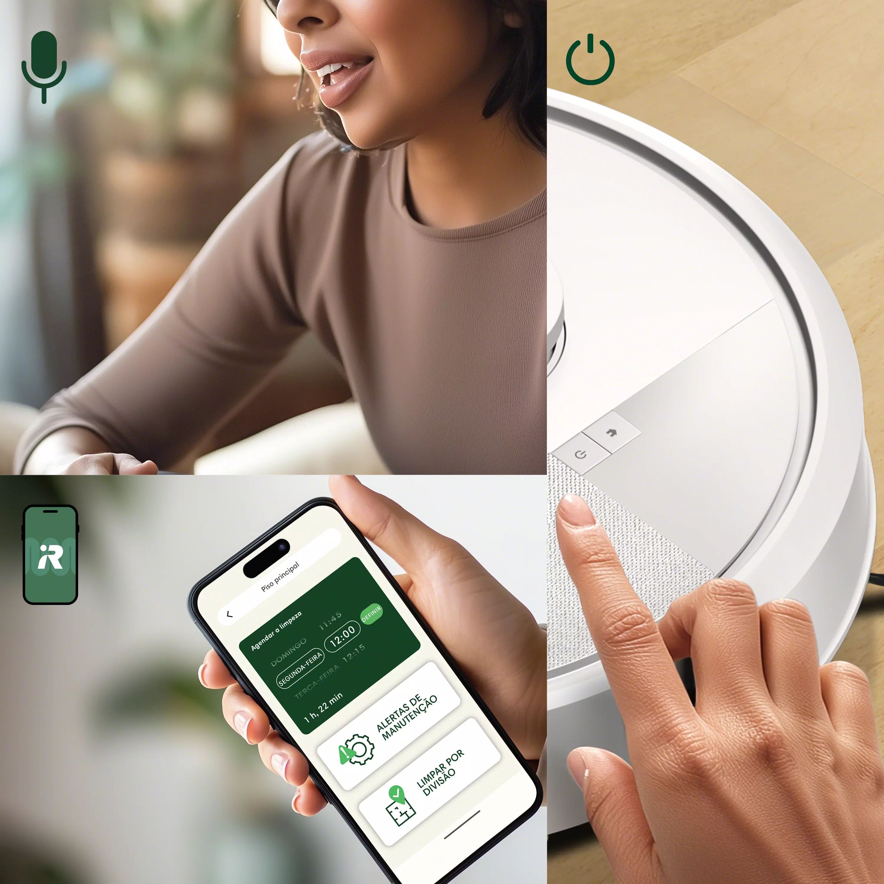 Roomba® Combo 105 – Branco
